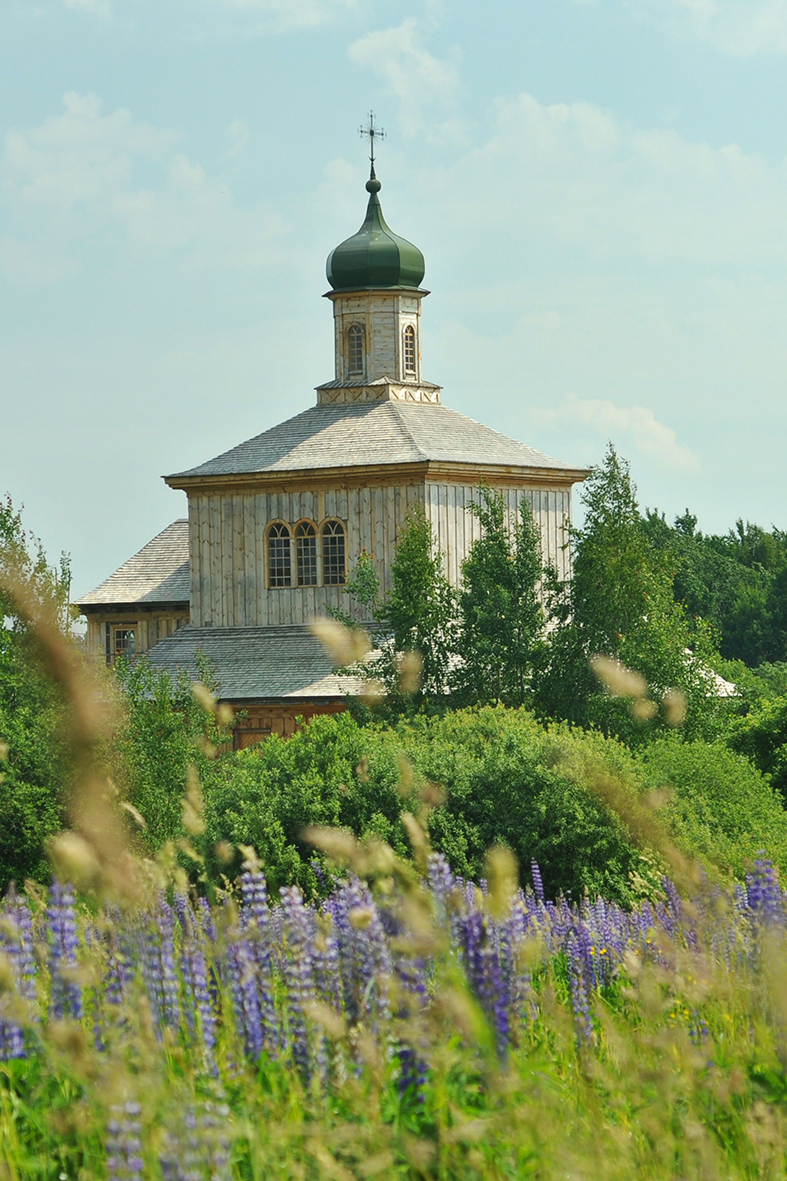 Церковь из д. Барань Оршанского р-на сектор Поднепровье фото М. Воробей