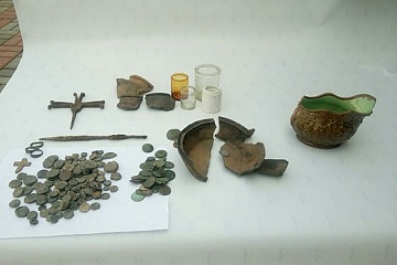В Верхнедвинске строители нашли предметы XIII-XX веков